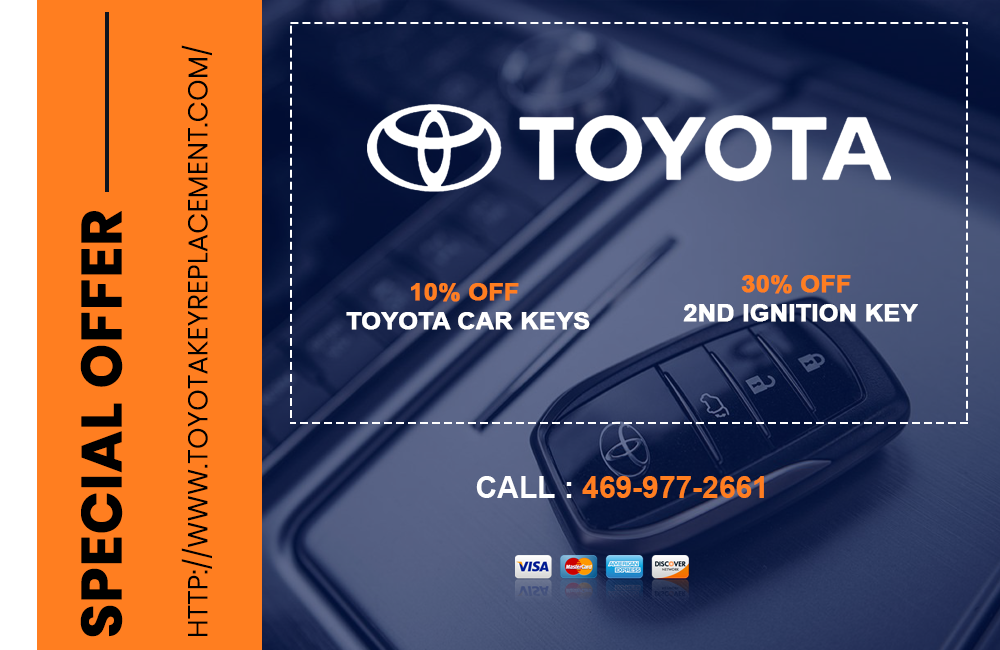 Toyota keys Special Offers